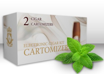 Menthol E-Cigar Cartomizers